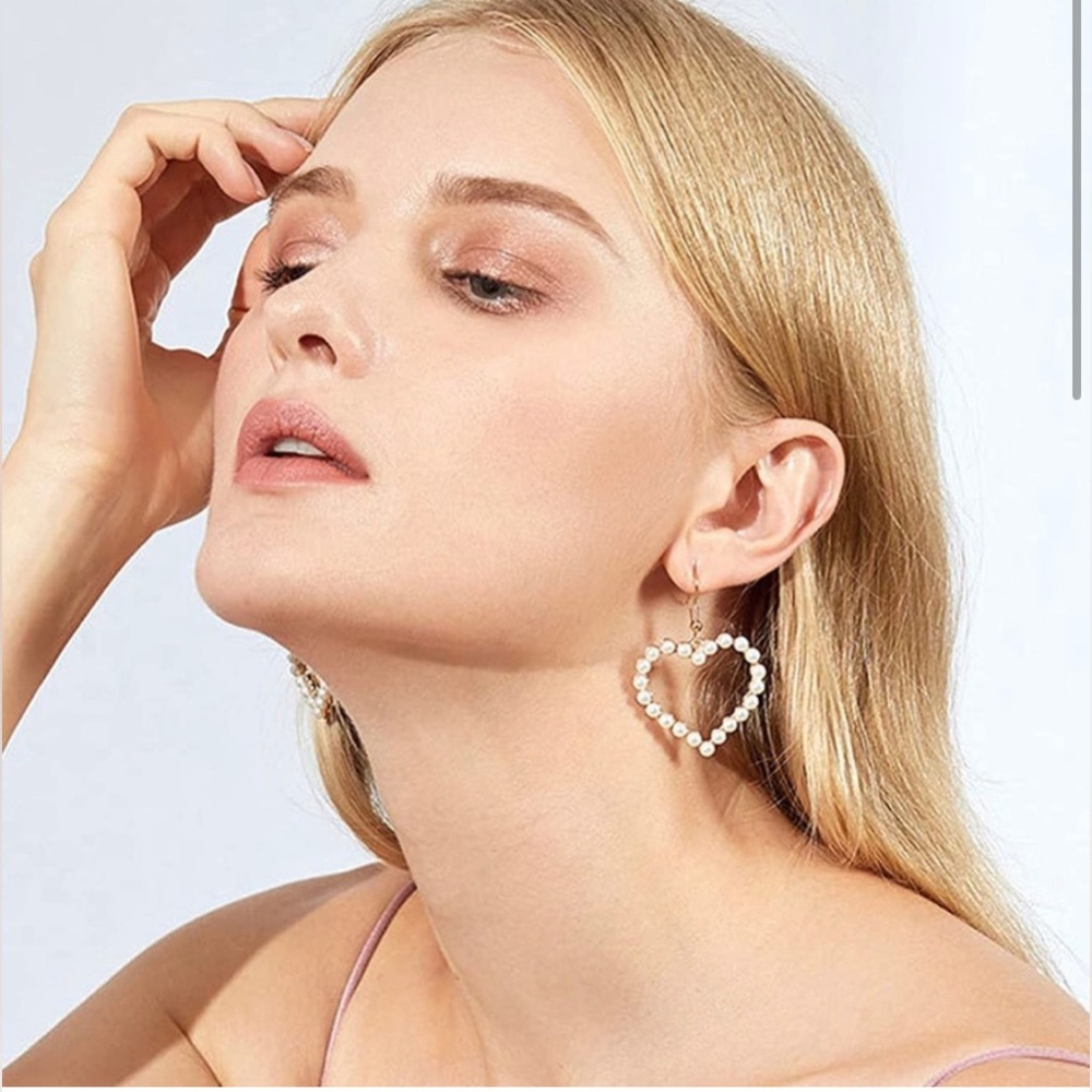 Gold Freshwater Cultured Pearl Earrings